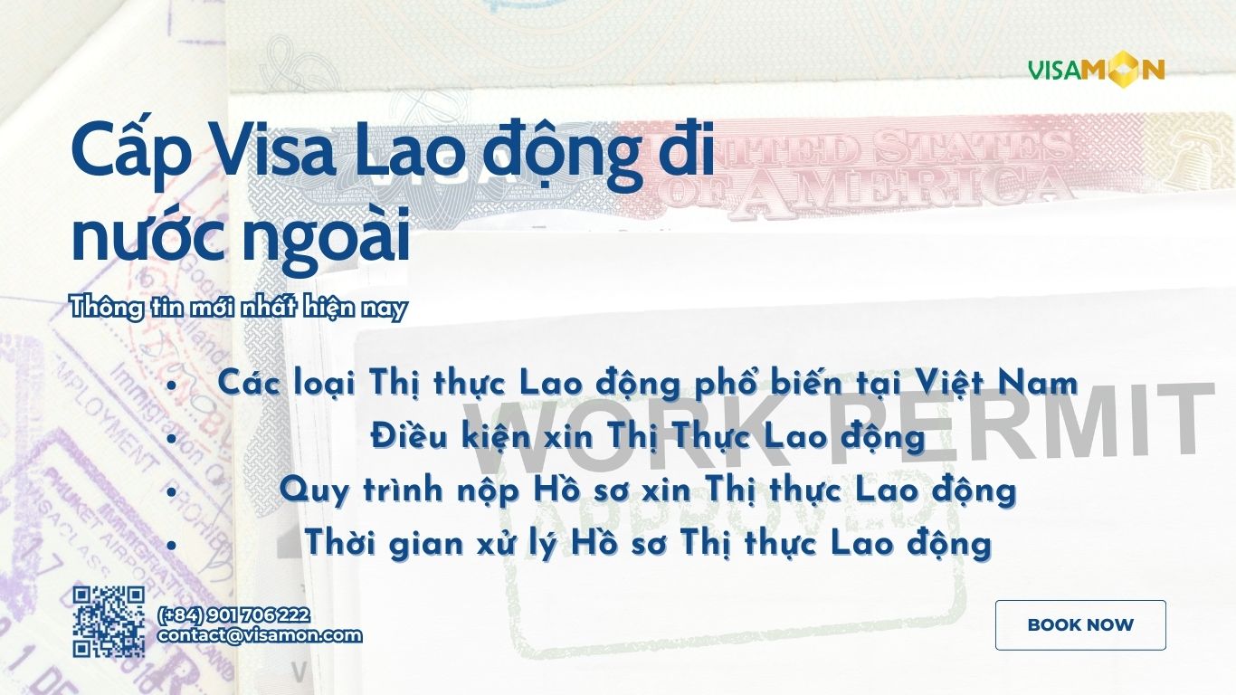  Cấp Visa Lao động đi nước ngoài 