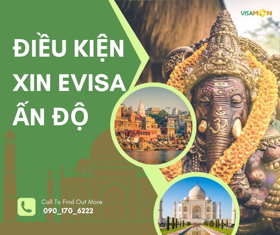 Điều kiện xin eVisa Ấn Độ 