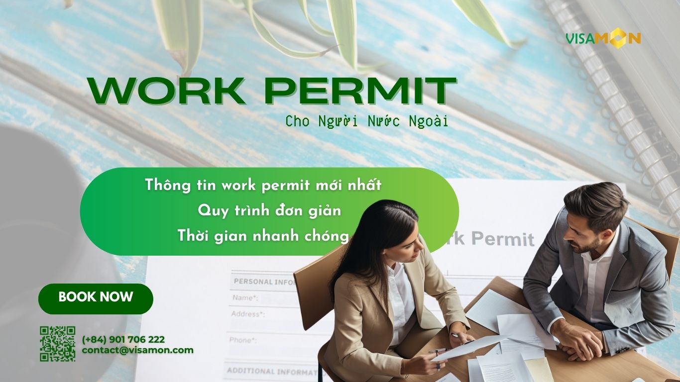  Dịch vụ làm Work Permit cho người nước ngoài 
