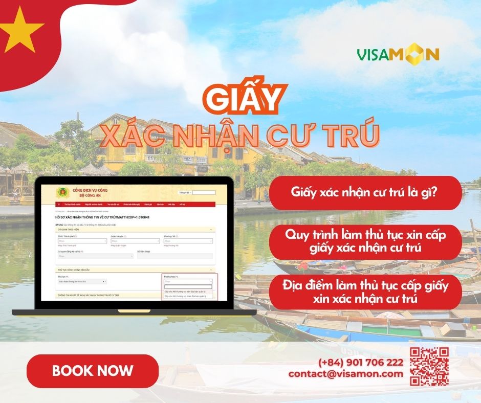 Giấy xác nhận cư trú tại địa phương