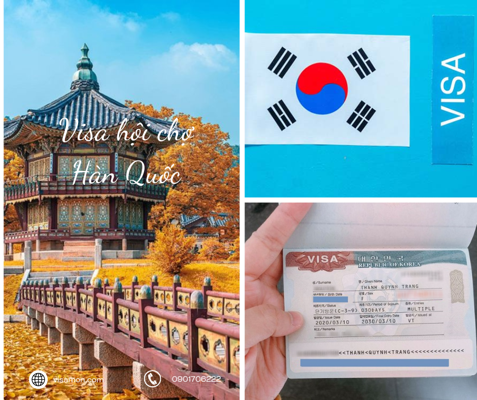 Visa hội chợ Hàn Quốc