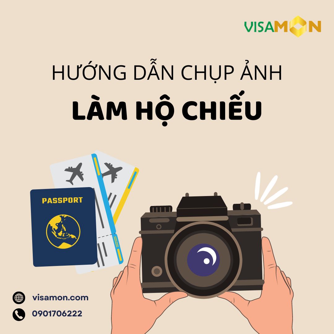 Hướng dẫn chụp ảnh làm hộ chiếu