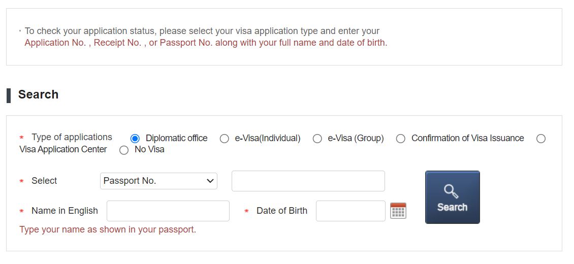 check visa hàn quốc