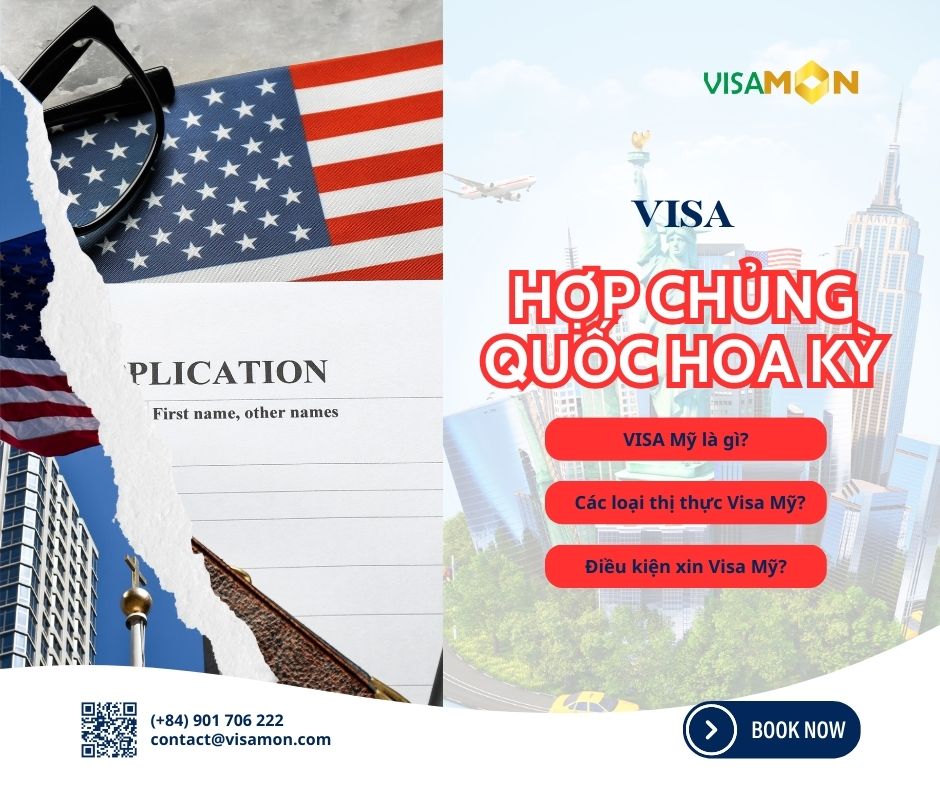 Tổng hợp thông tin về xin Visa Mỹ