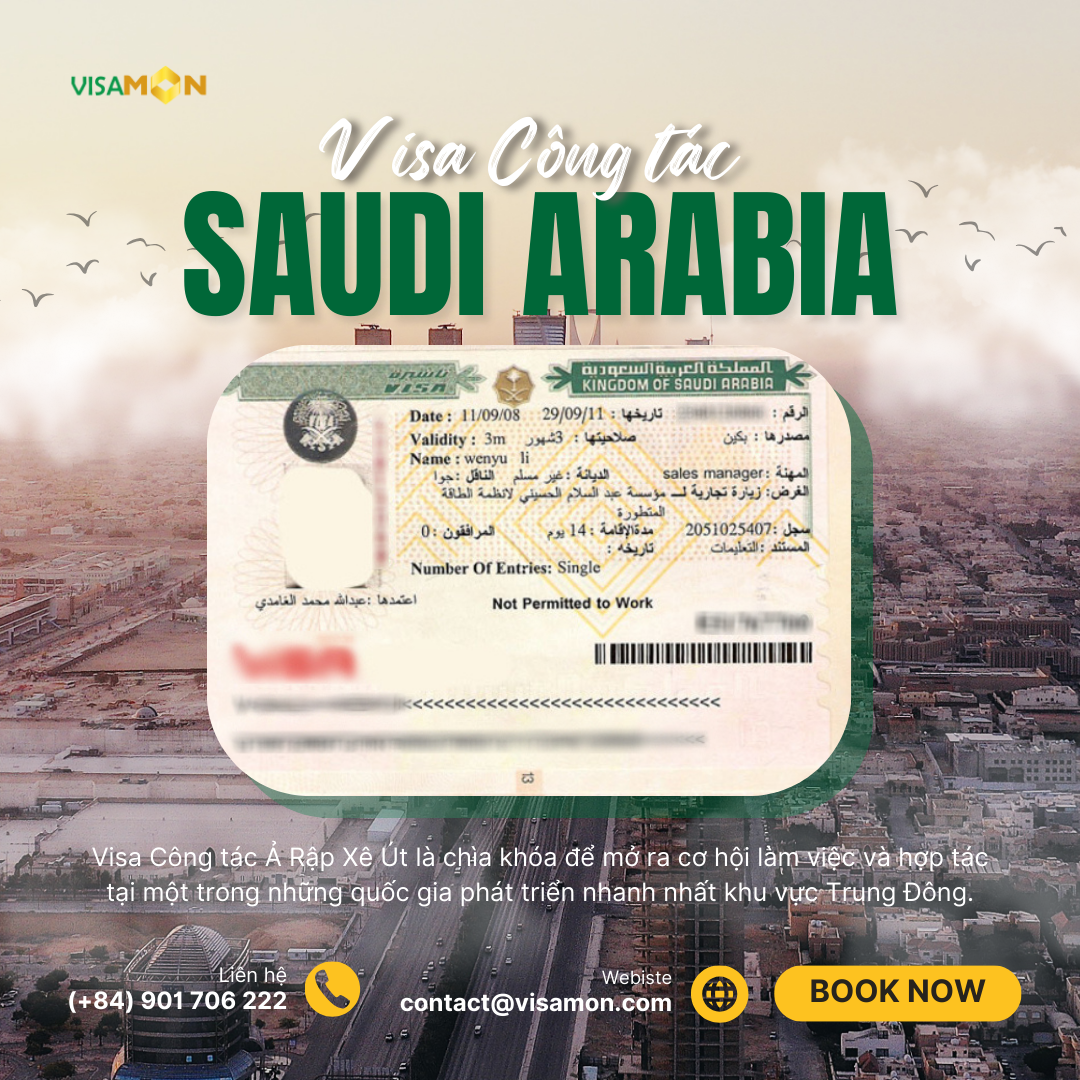 Visa Công tác Ả Rập Xê Út