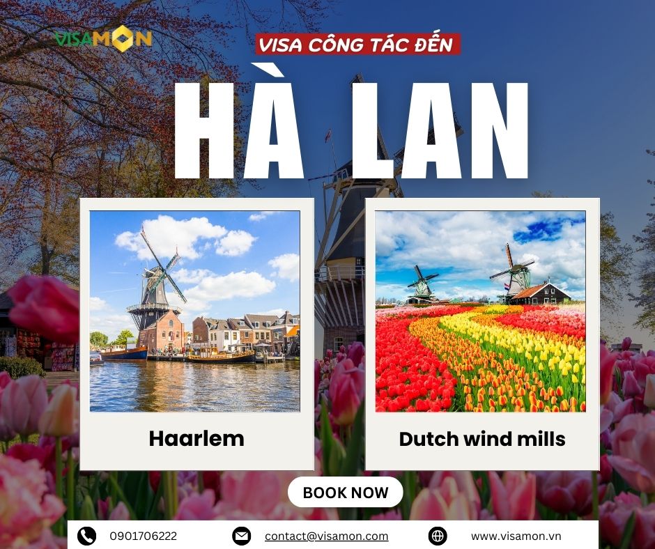 Visa công tác đến Hà Lan