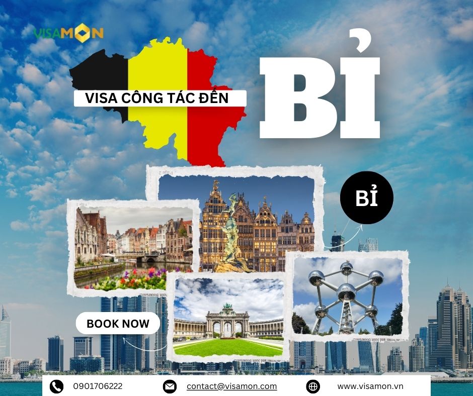 Visa công tác đến Bỉ