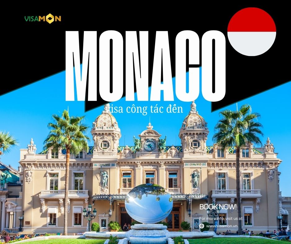 Visa công tác đến Monaco