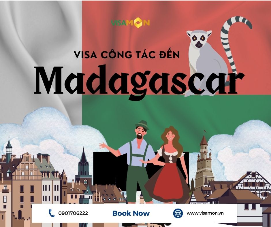 Visa công tác đến Madagascar