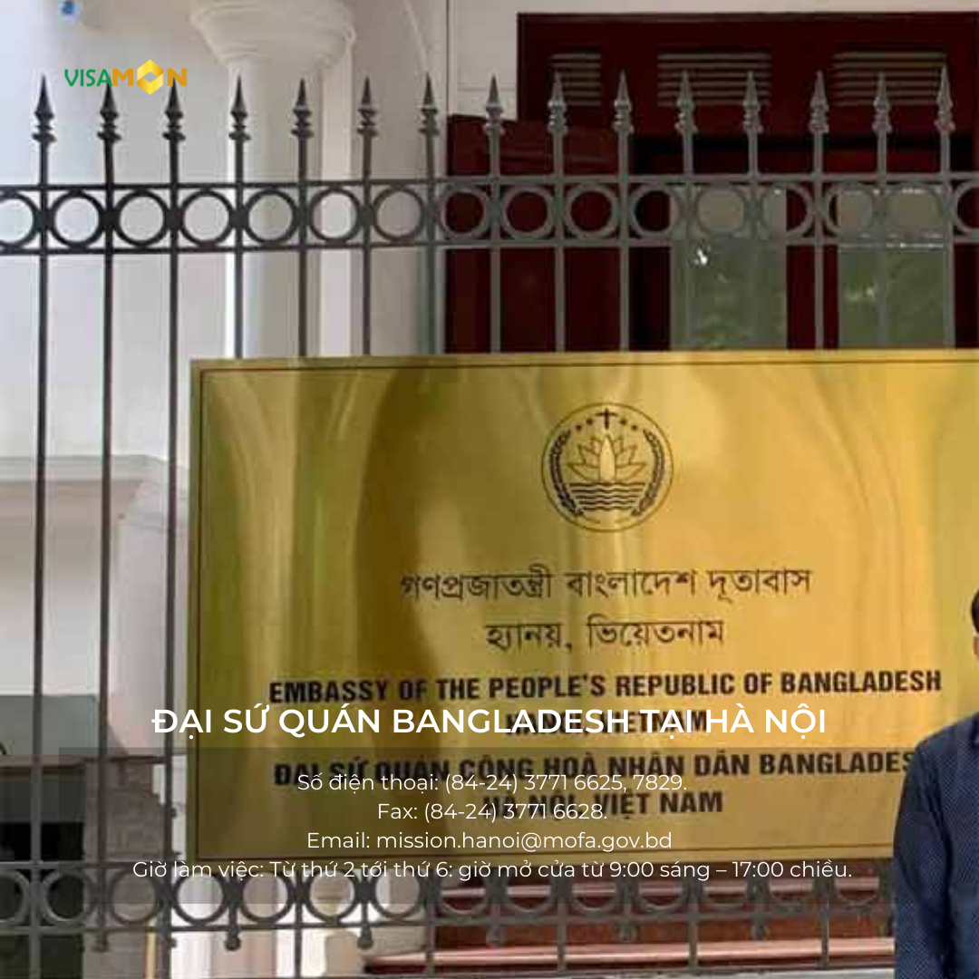 Visa Công tác Bangladesh