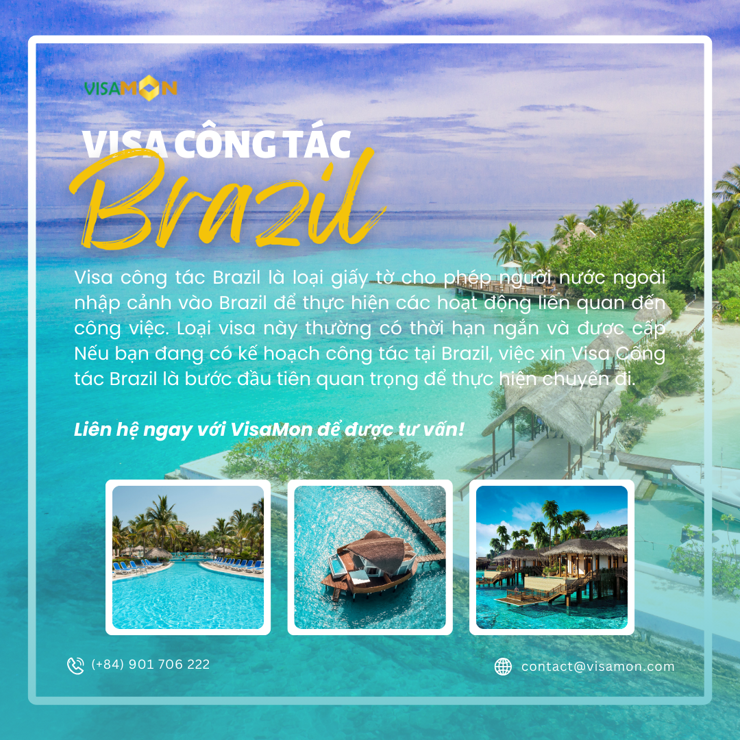  Visa Công tác Brazil 