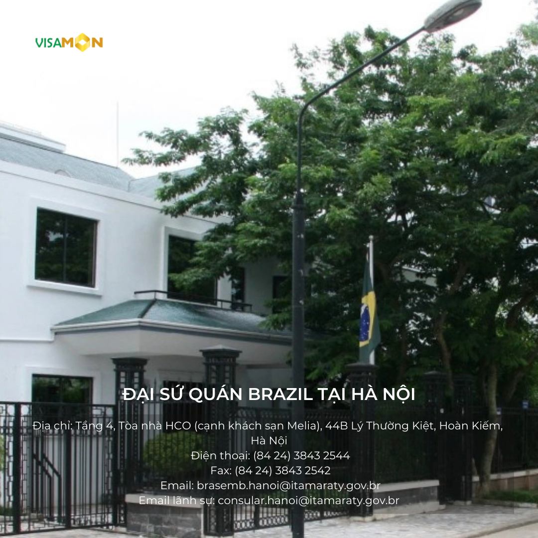  Visa Công tác Brazil 