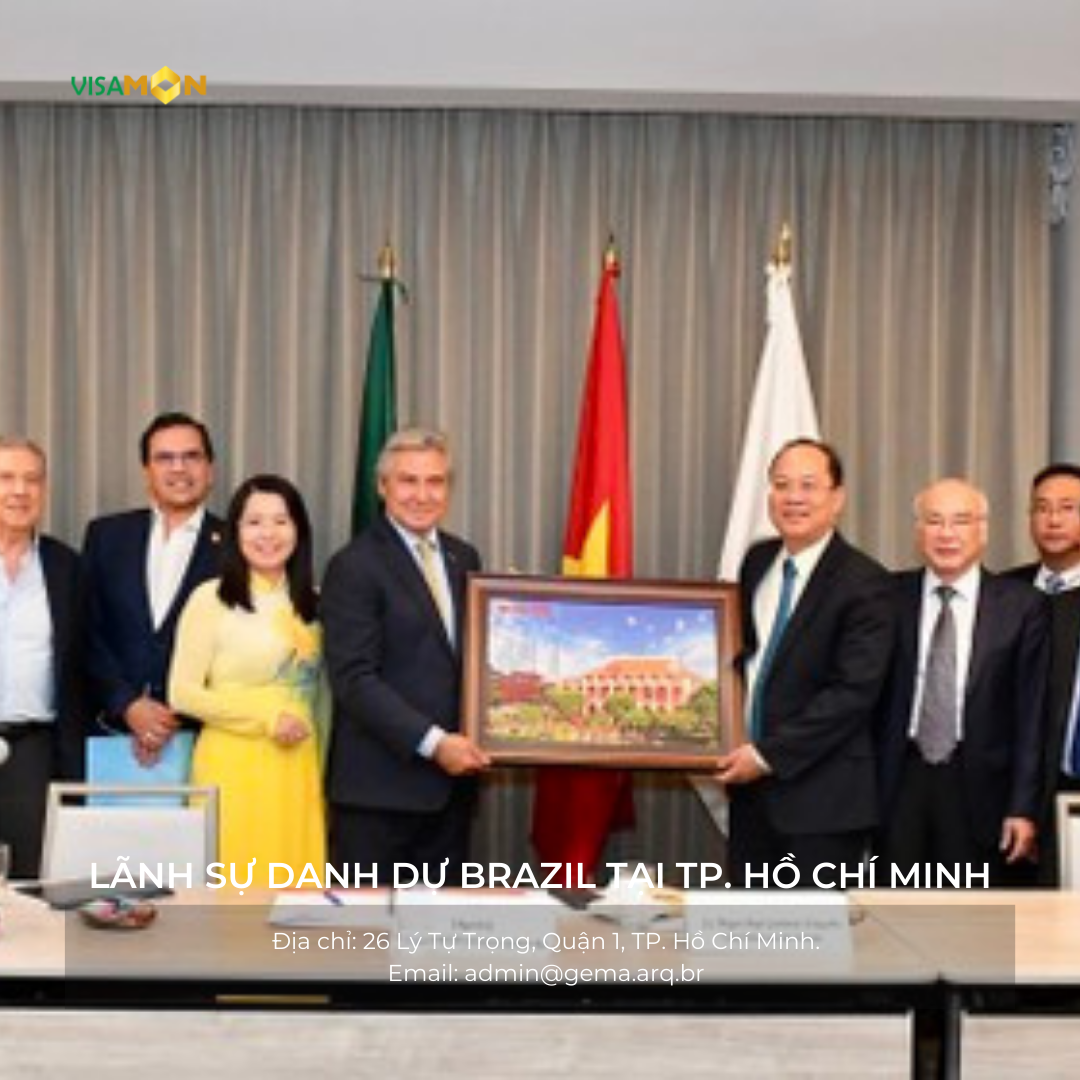  Visa Công tác Brazil 