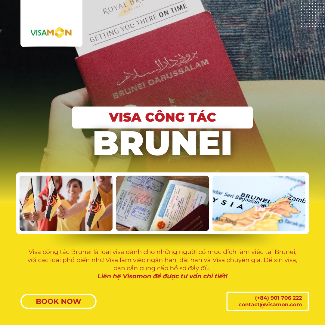 Visa Công tác Brunei