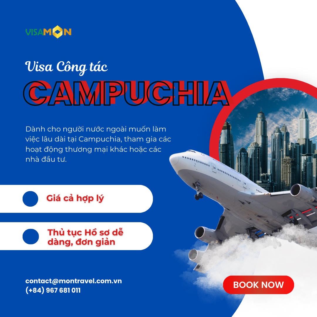 Visa Công tác Campuchia