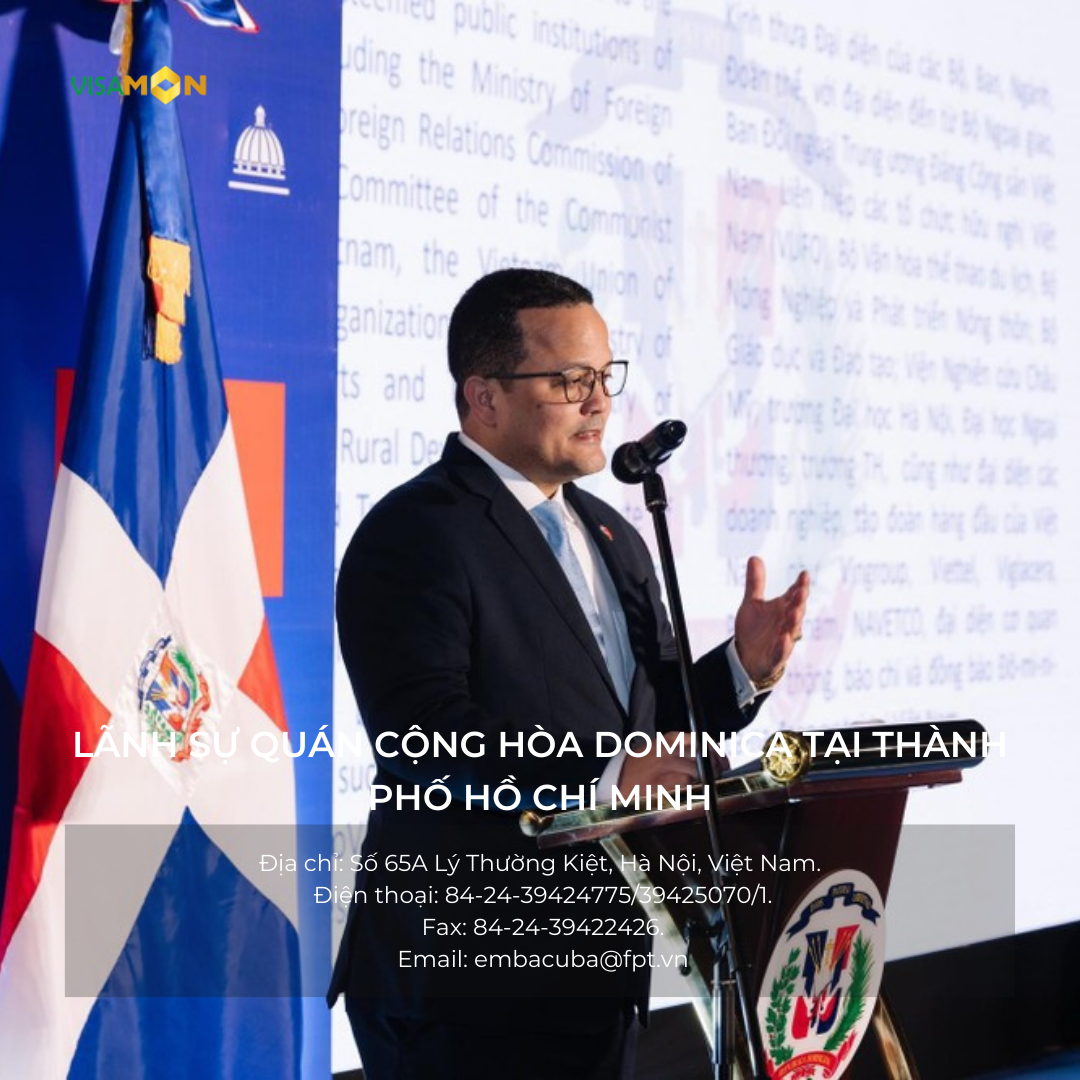 Visa Công tác Cộng hòa Dominica