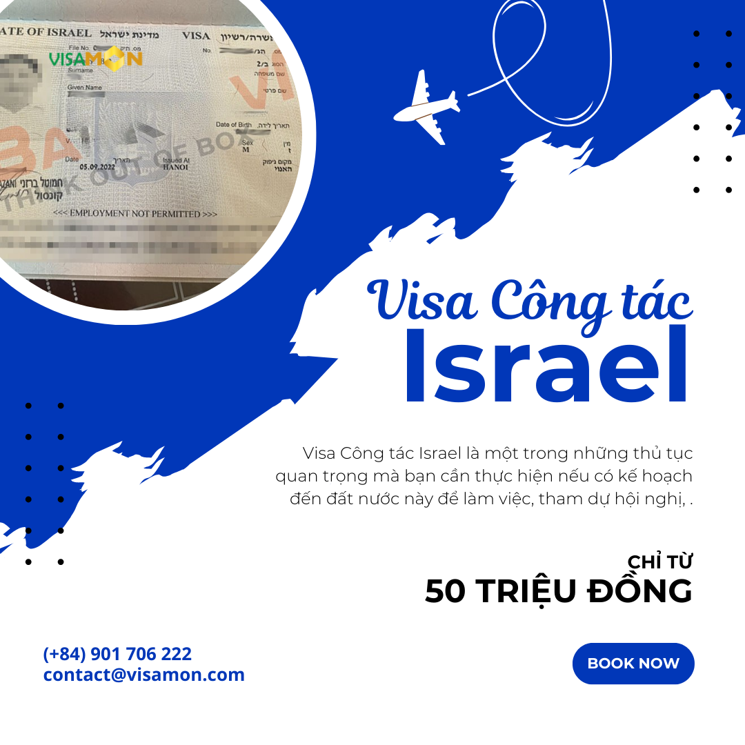 Visa Công tác Israel