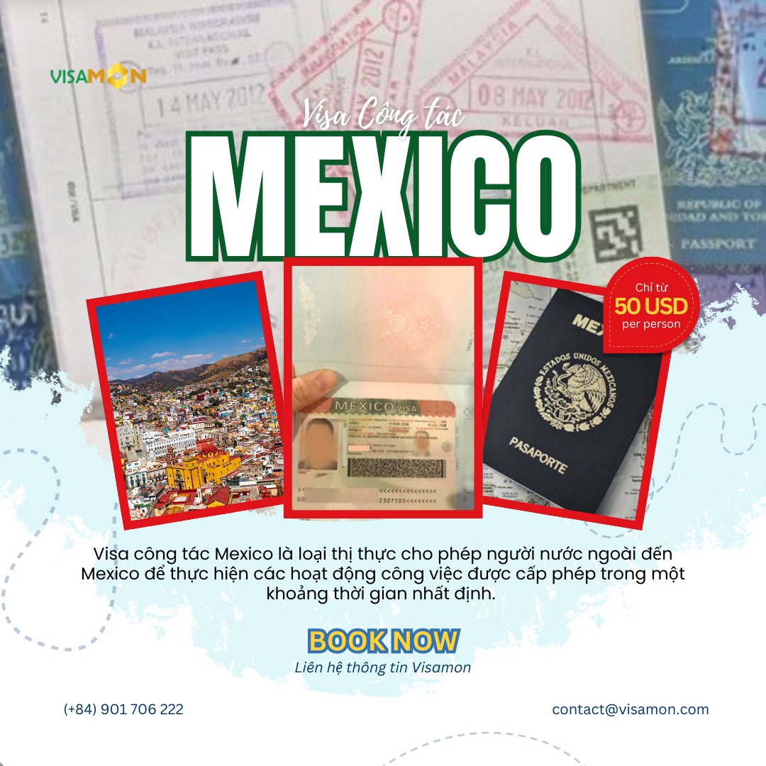 Visa Công tác Mexico