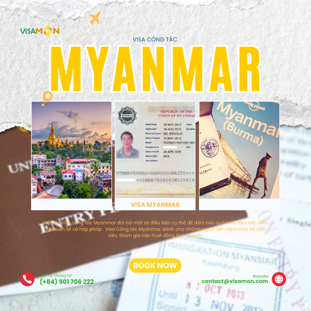 Visa Công tác Myanmar