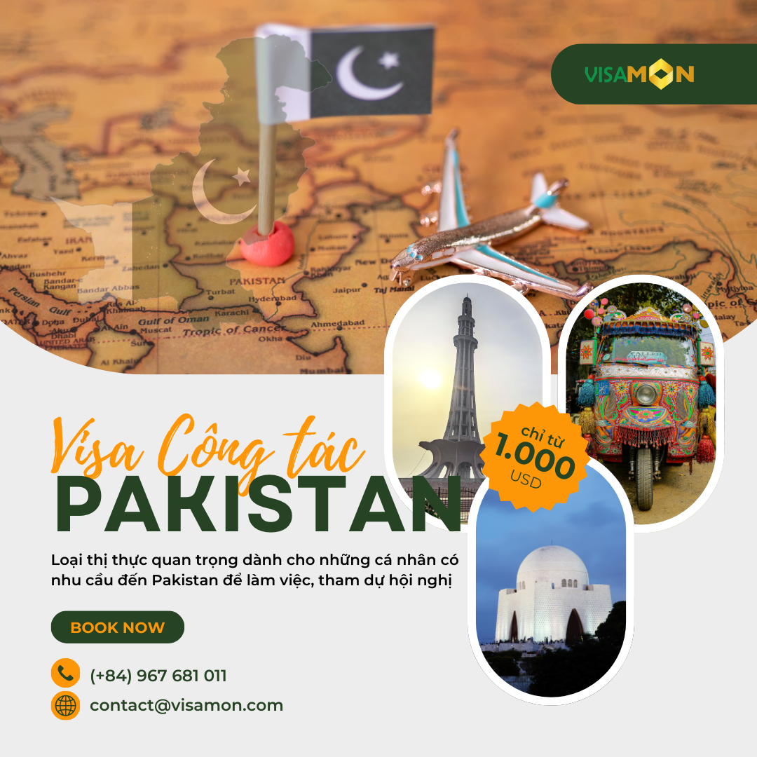 Visa Công tác Pakistan