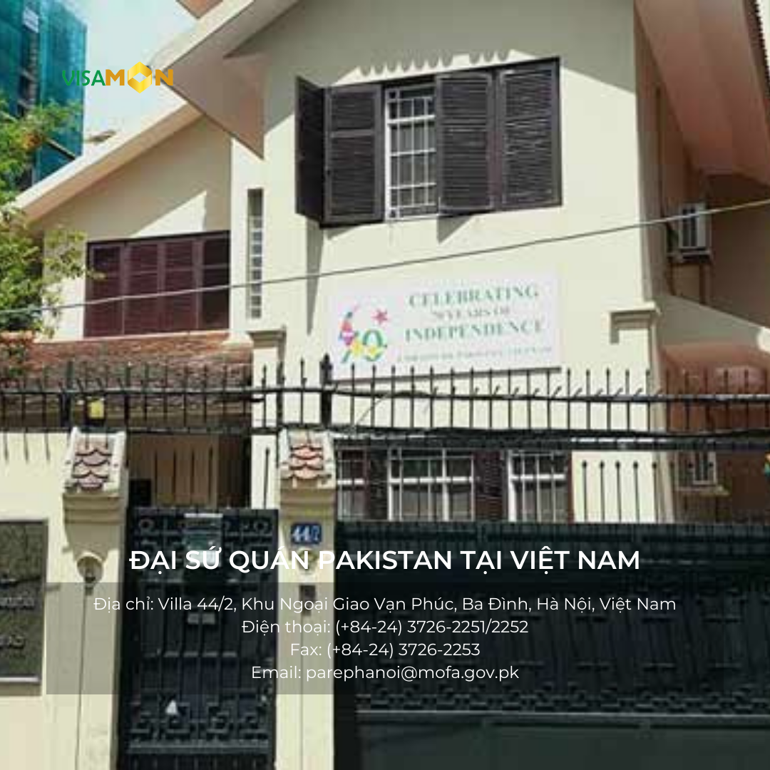 Visa Công tác Pakistan