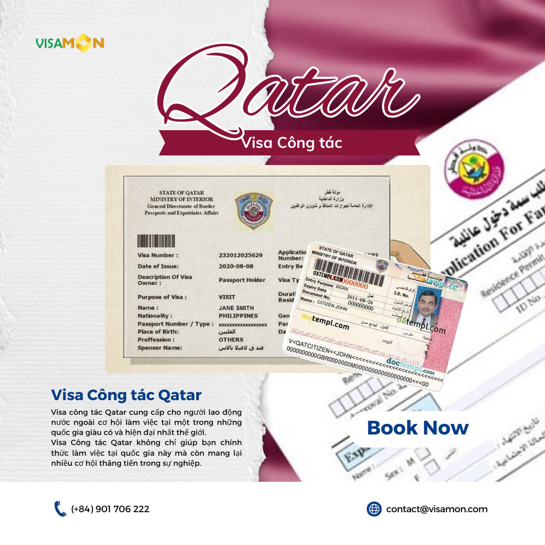 Visa Công tác Qatar