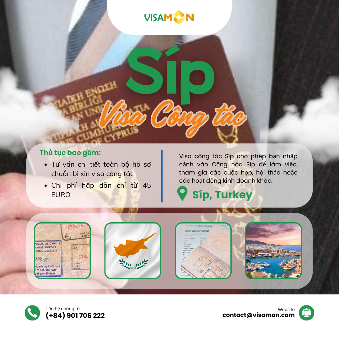 Visa Công tác Síp
