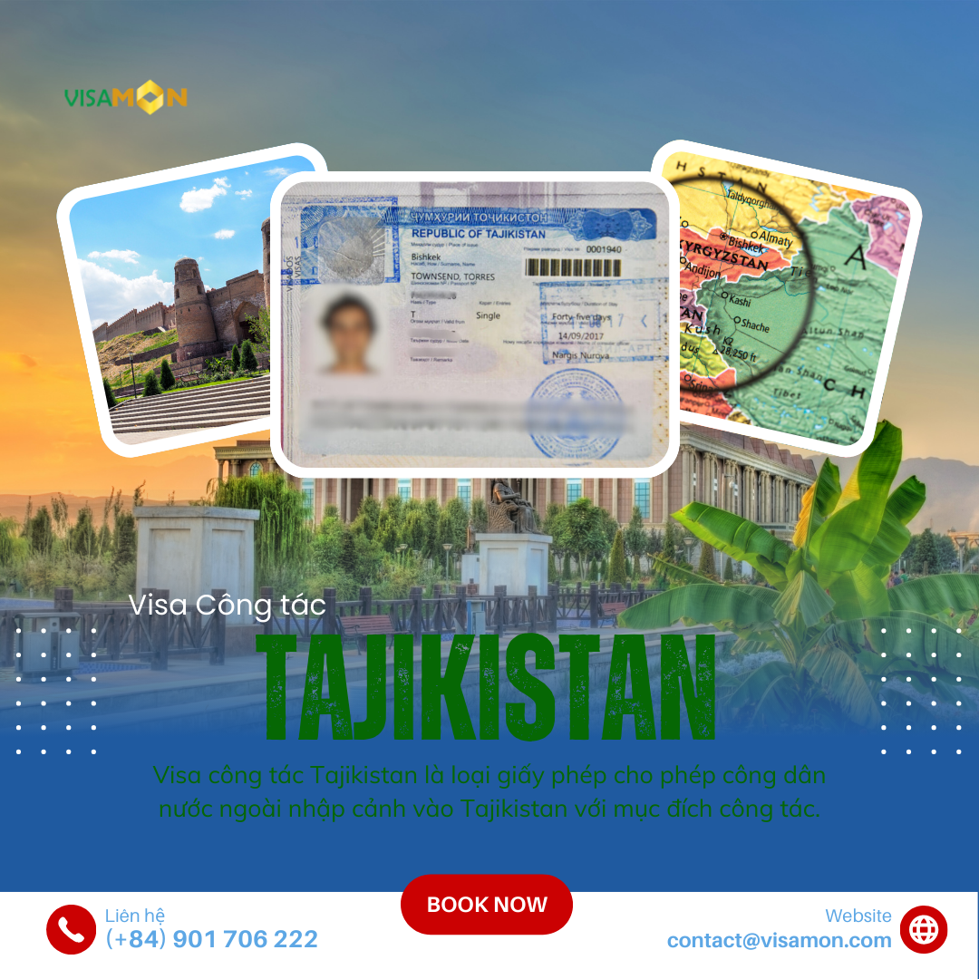 Visa Công tác Tajikistan