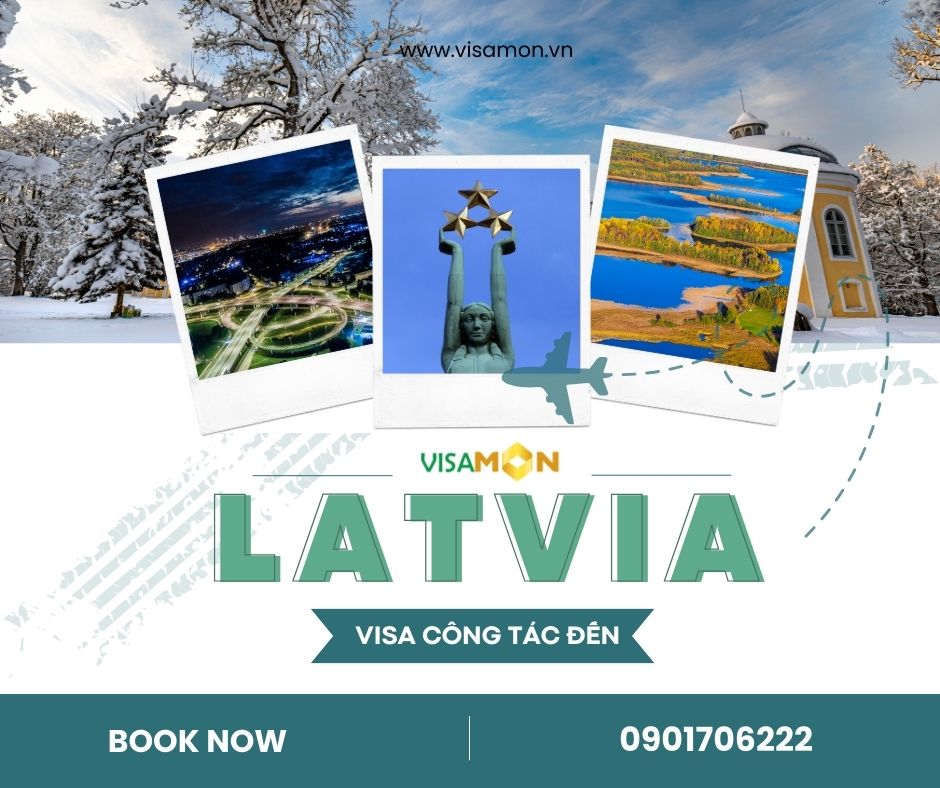 Visa công tác đến Latvia