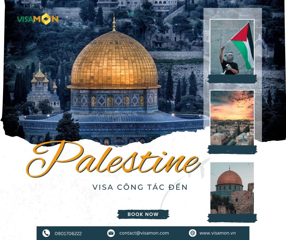 Visa công tác đến Palestine 