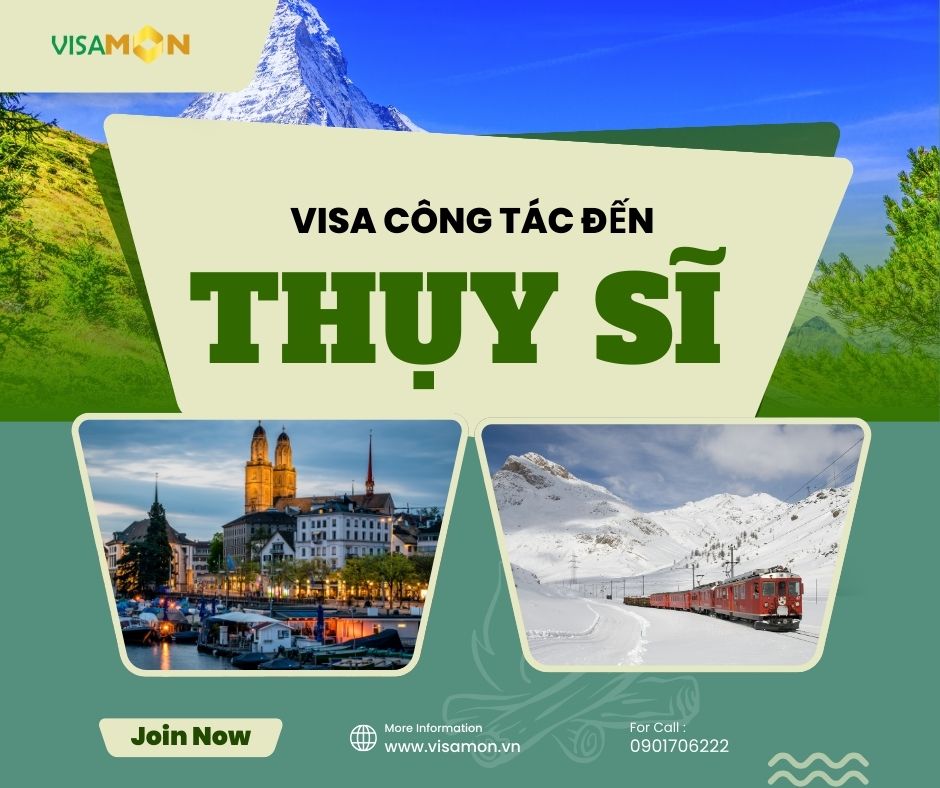 Visa công tác đến Thụy Sĩ