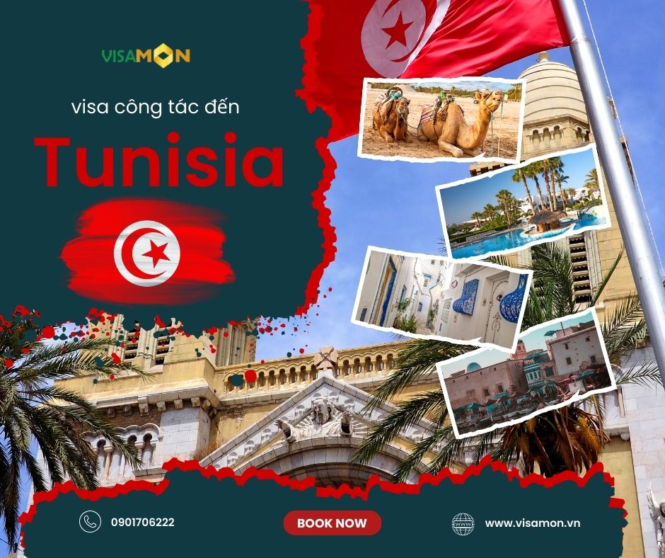 Visa công tác đến Tunisia 