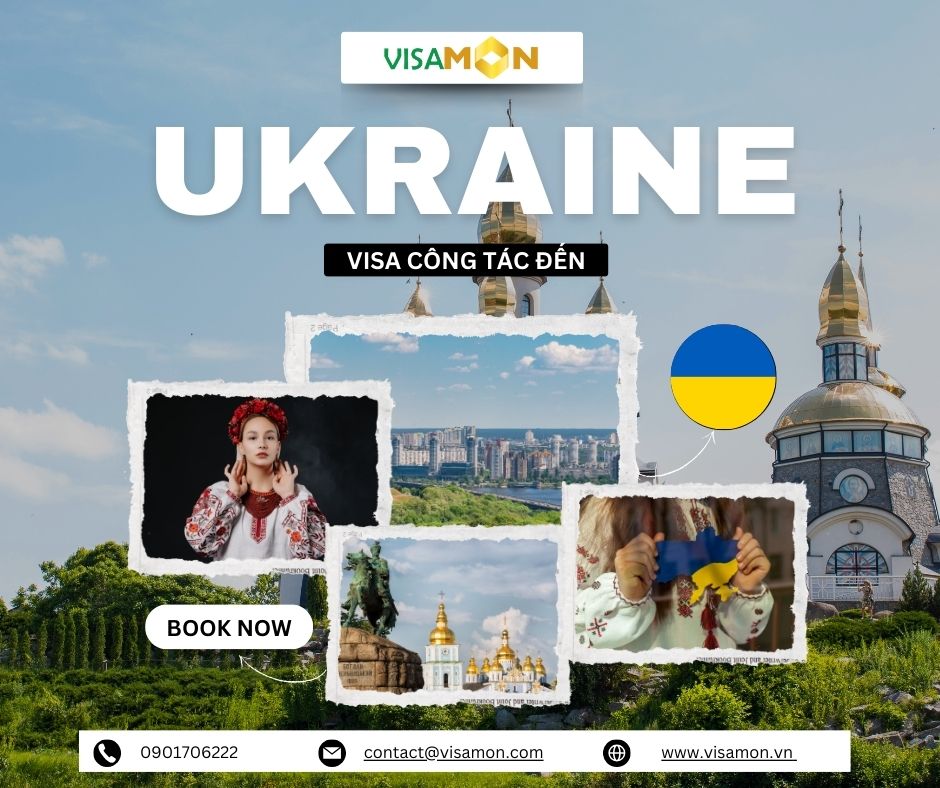 Visa công tác đến Ukraine 