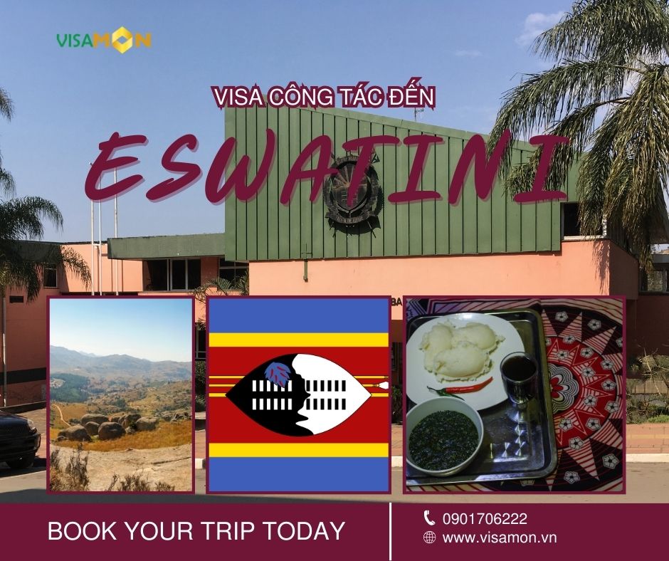 Visa công tác đến Eswatini 
