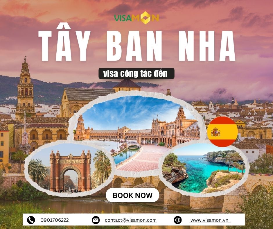 Visa công tác đến Tây Ban Nha 
