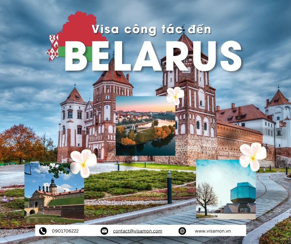 Visa công tác đến Belarus 