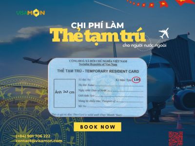 Chi phí làm thẻ tạm trú cho người nước ngoài
