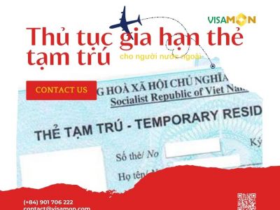 Thủ tục gia hạn thẻ tạm trú online cho người nước ngoài