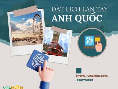 Thủ tục Đặt lịch lăn tay Anh Quốc