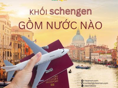 Khối schengen gồm nước nào