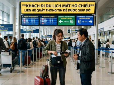 Hướng dẫn xử lý khi mất hộ chiếu ở nước ngoài