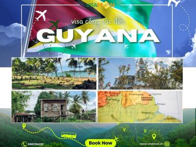 Visa công tác đến Guyana