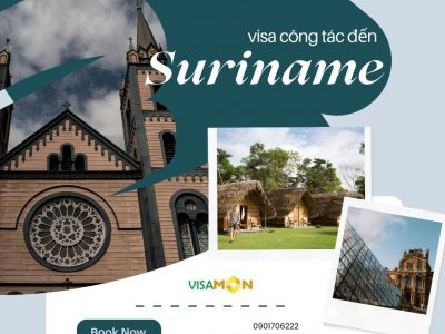 Visa công tác đến Suriname